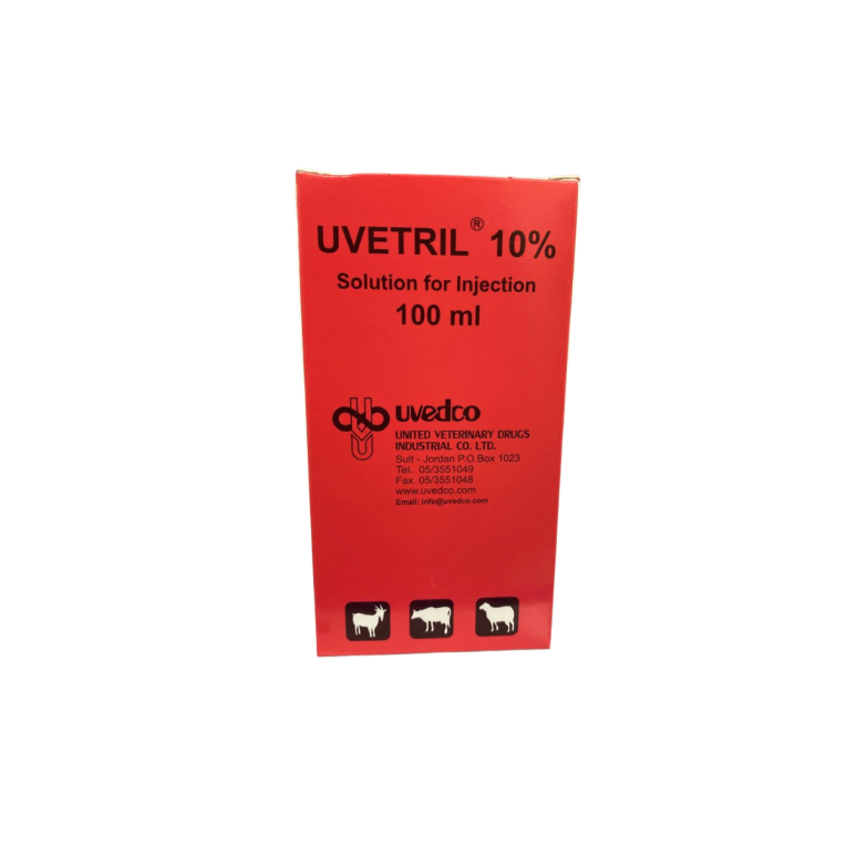Uvetril 10% 100ML Injection